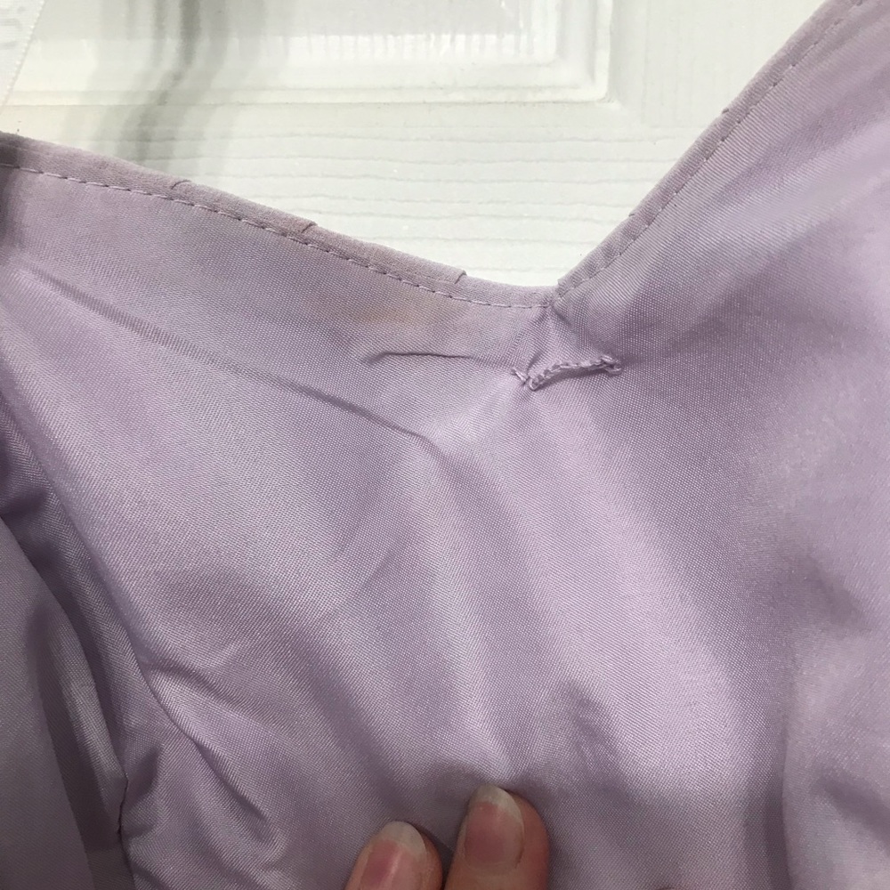 David’s bridal full length bridesmaid dress - Picture 4 of 7